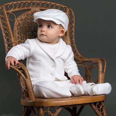 burberry christening outfit boy|Christening Gowns & Baptism Clothing for Kids .